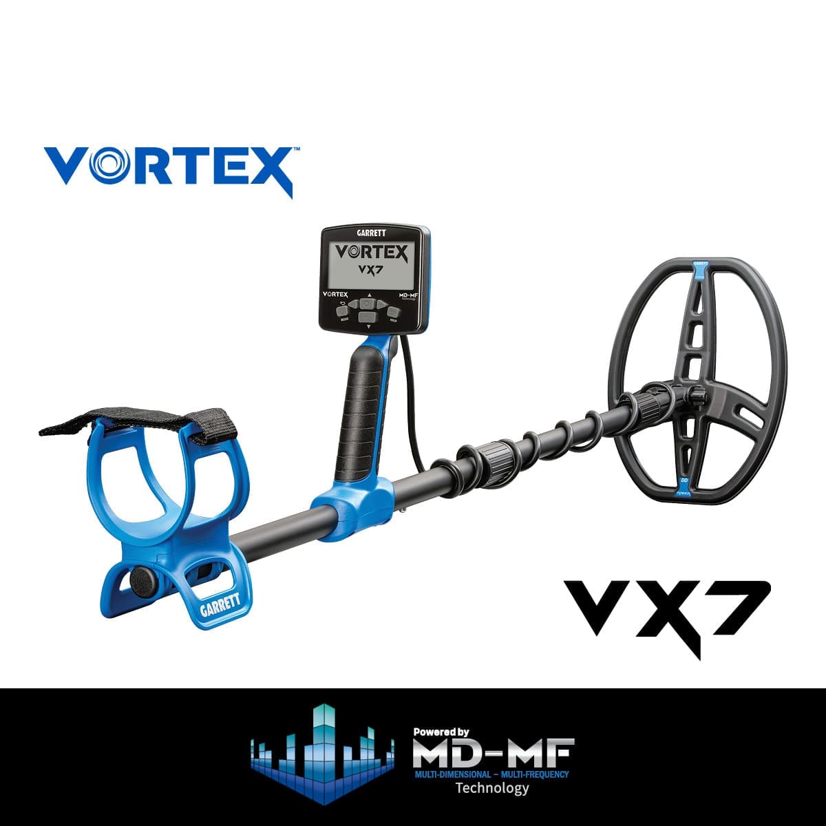 Adıyaman Garrett Vortex VX7 Dedektör - Katlanabilir gövde, taşıma ve araç içinde saklama tarafında Vortex ailesinin pratik avantajıdır.