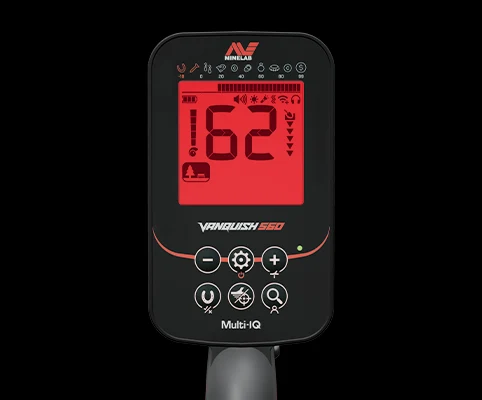 Adıyaman Minelab Vanquish 440 - VANQUISH ekran ve saha kontrolü